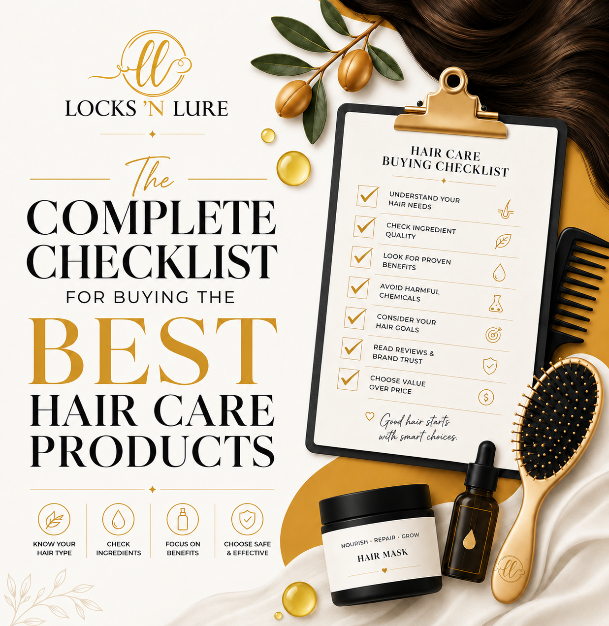 A Complete Checklist for Buying the Best Hair Care Products